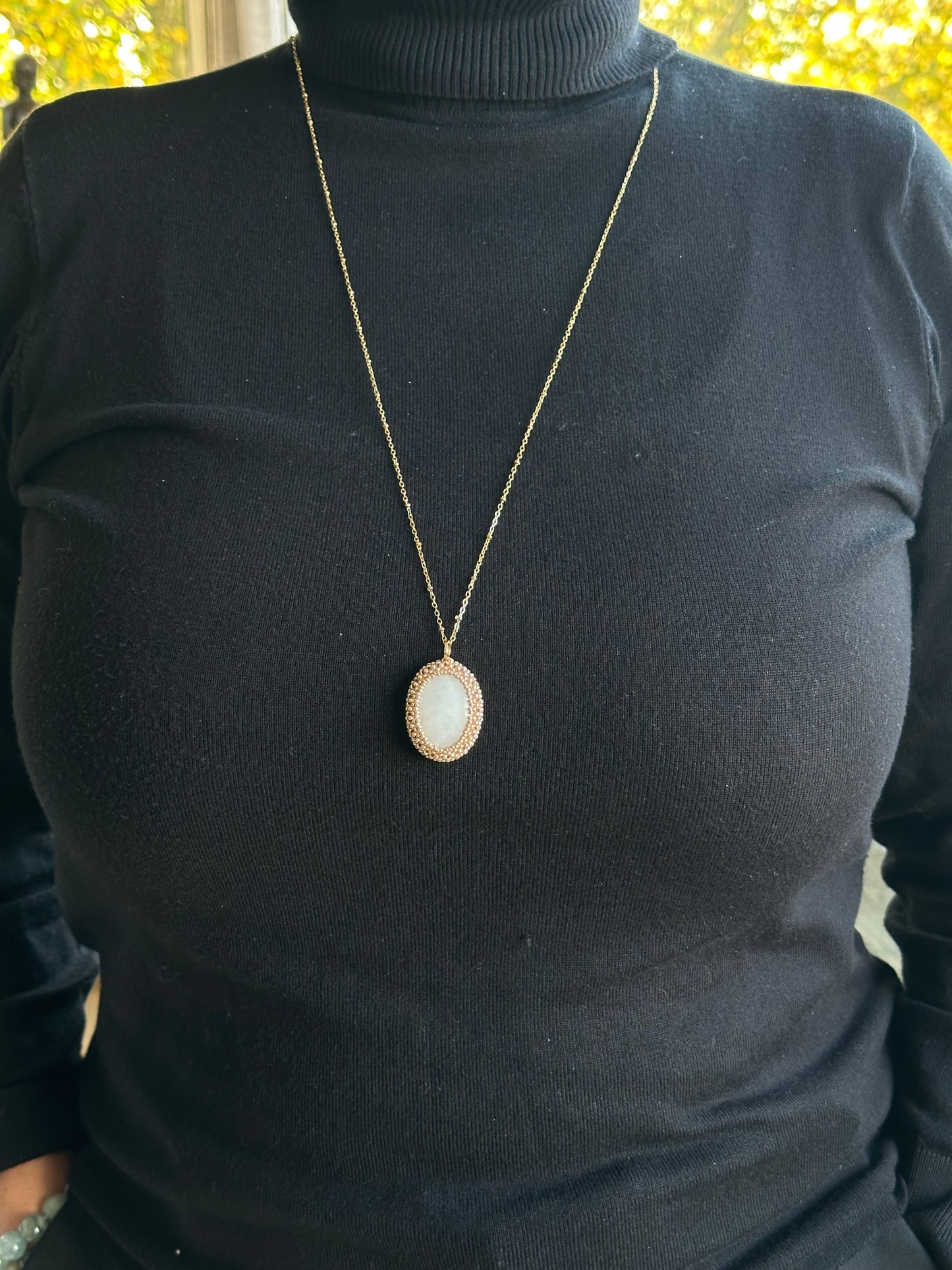 Tiger Eye Pendant Necklace