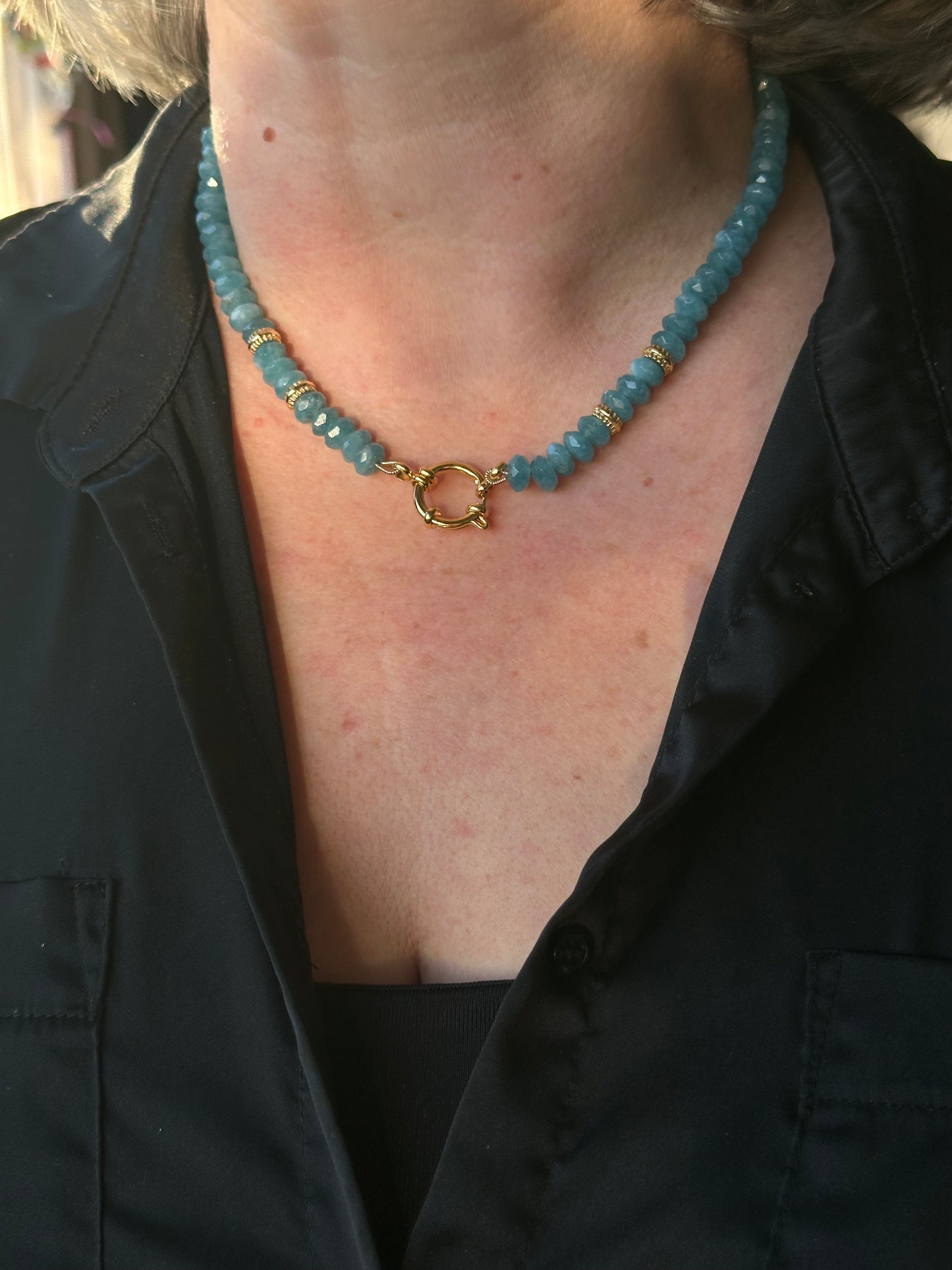 Short Amazonite Necklace