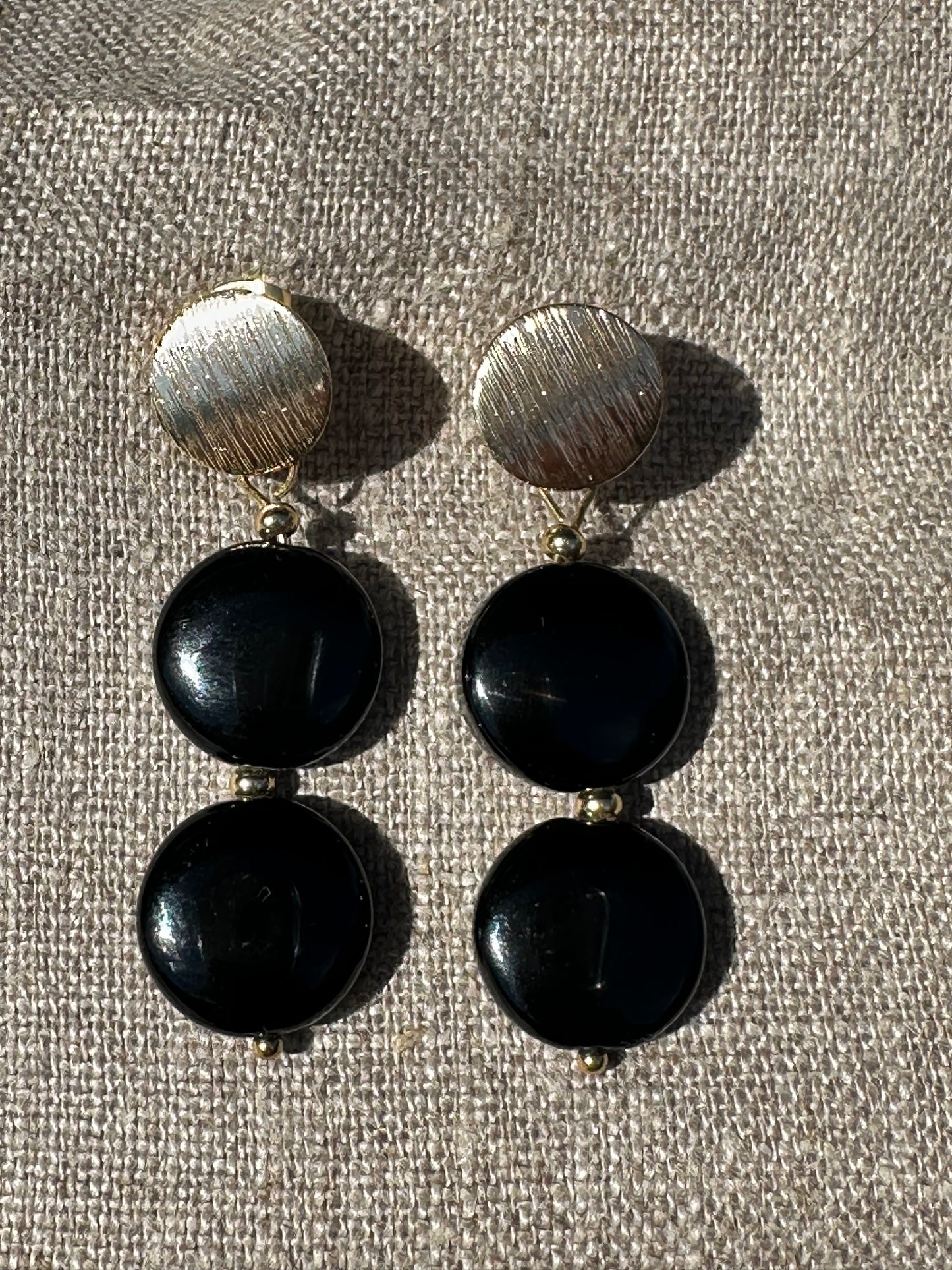 Black Onyx Earrings