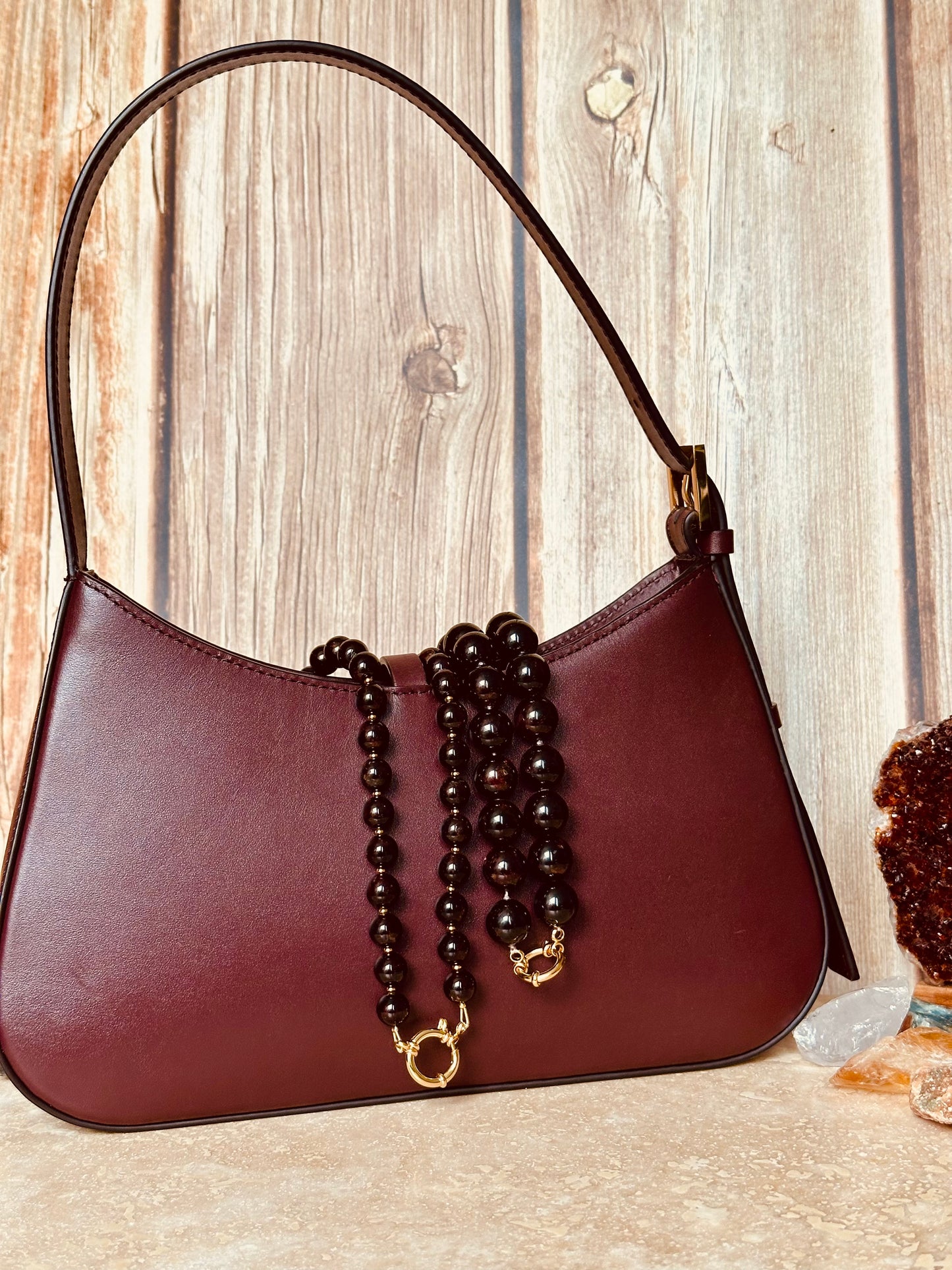 Short Garnet Necklace