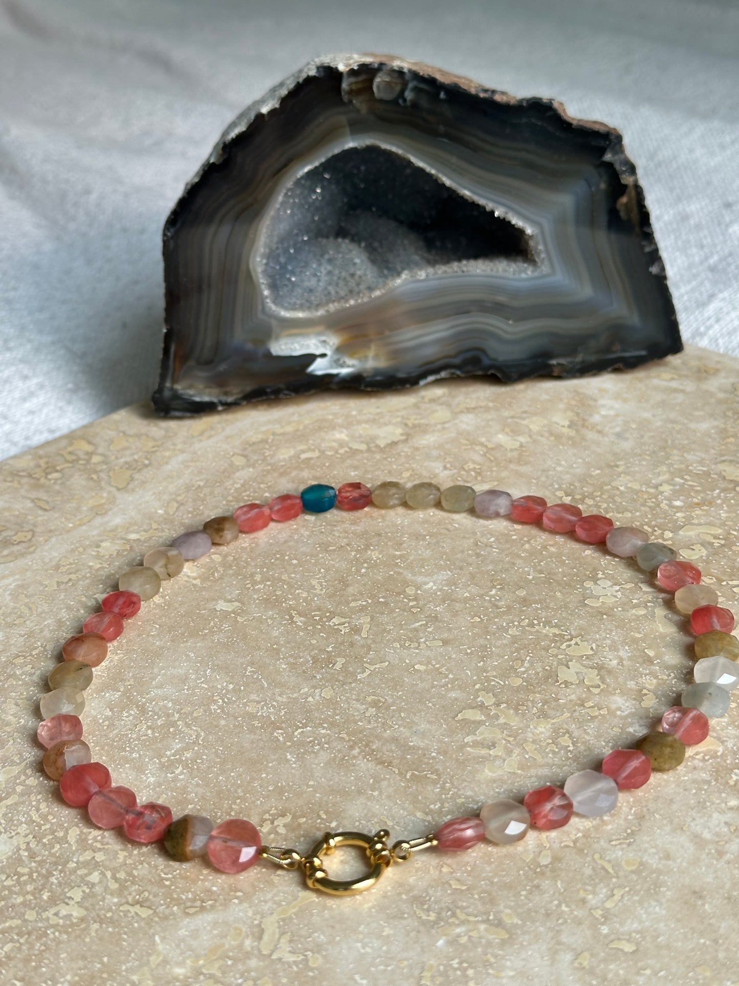 Mixed Gemstone Necklace