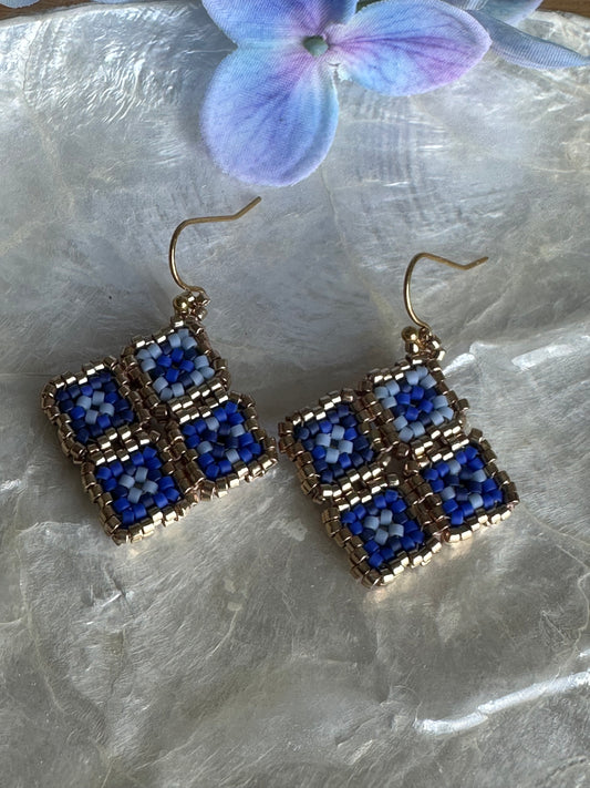 Granny Square Blue