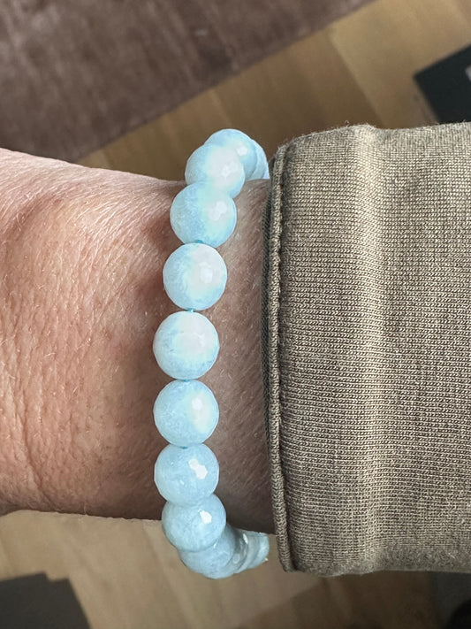 Aquamarine bracelet