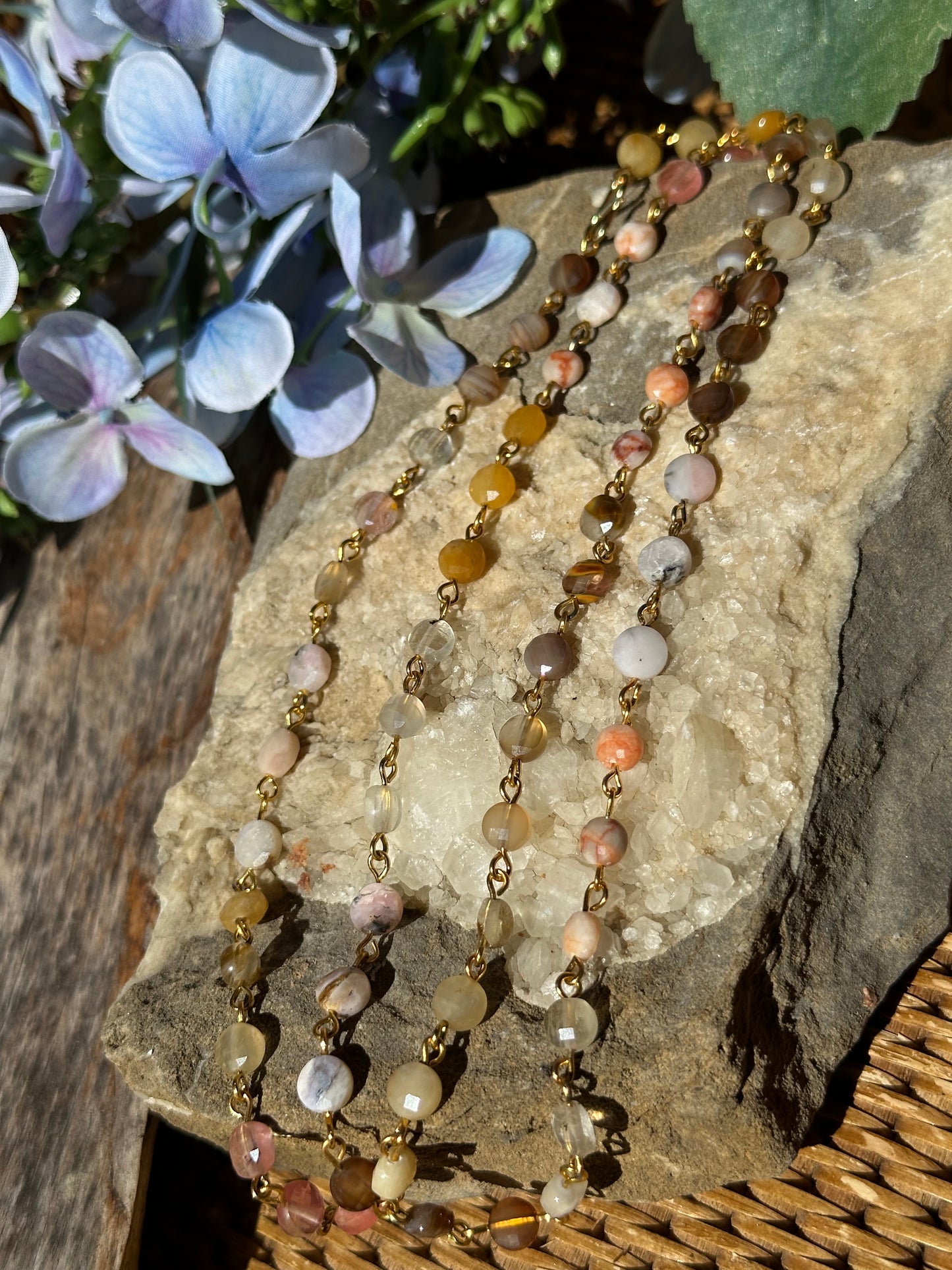 Agate necklace
