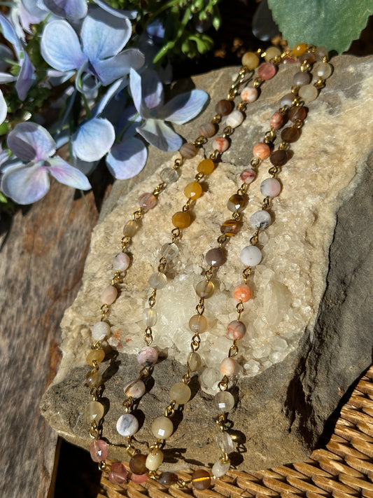 Agate necklace