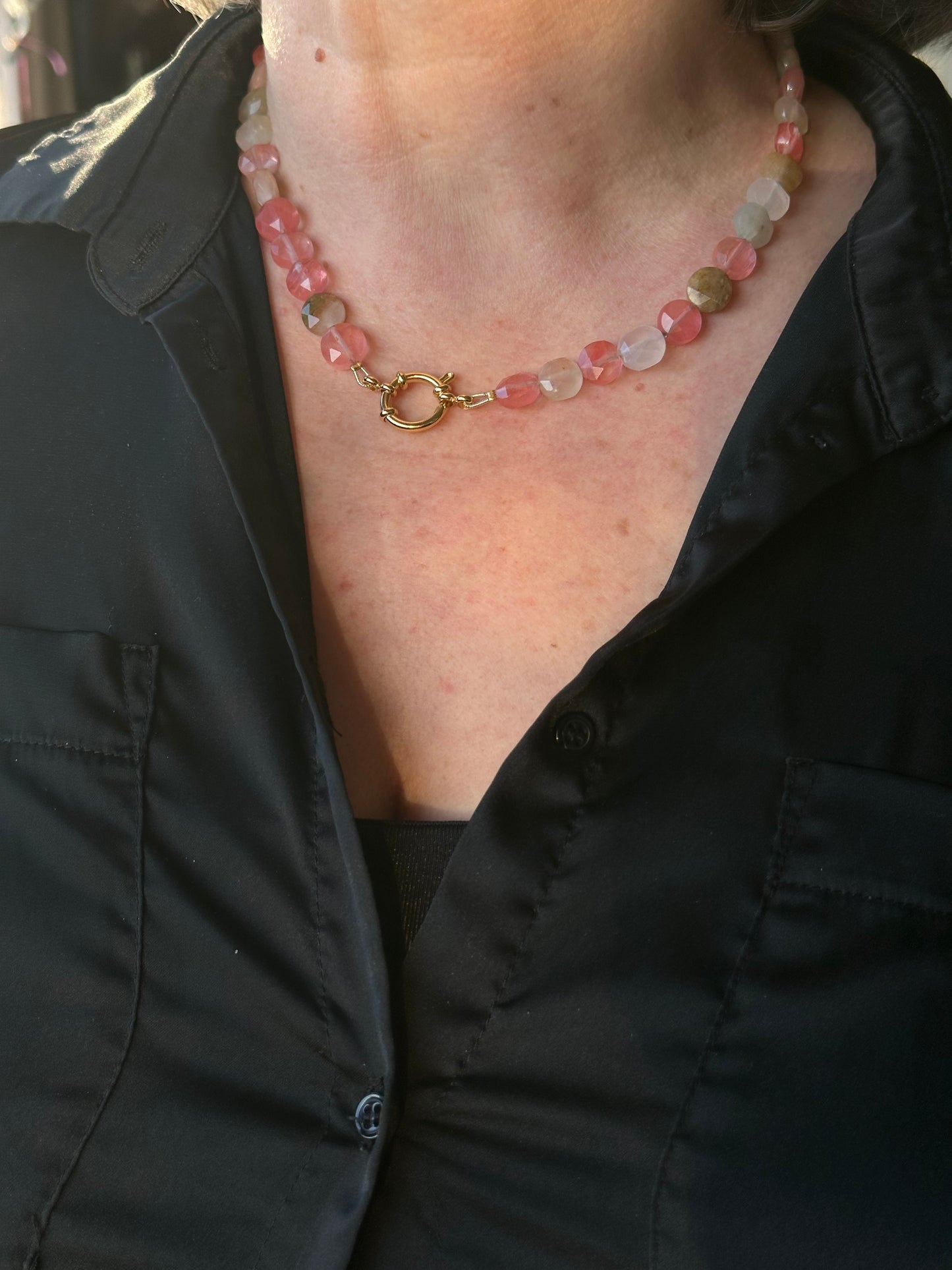 Mixed Gemstone Necklace