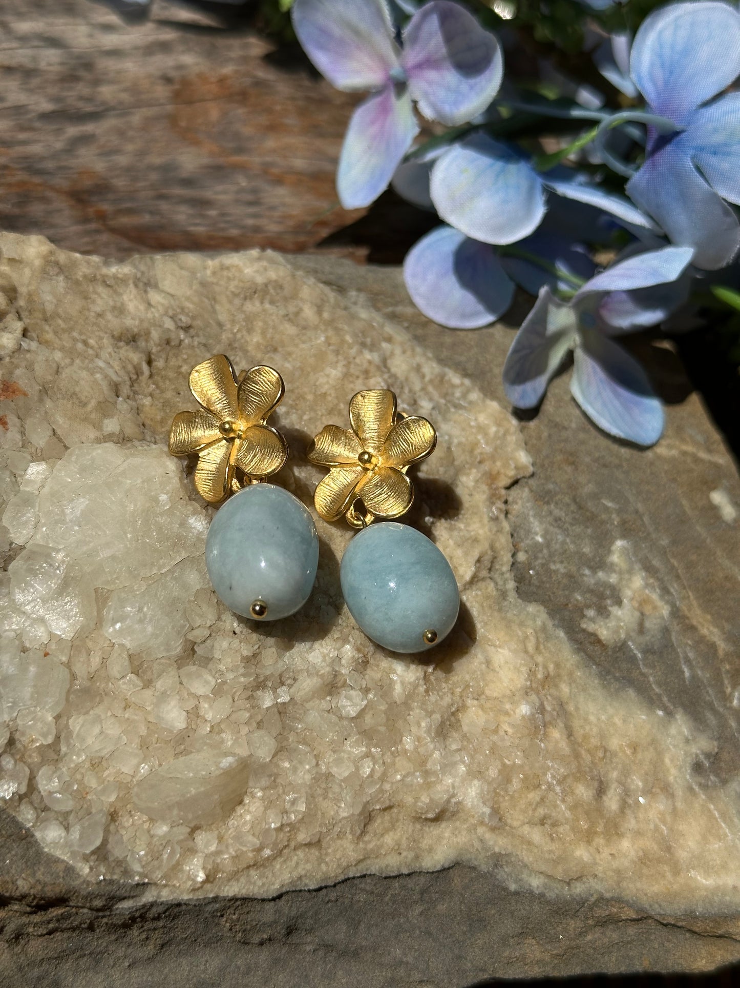 Aquamarine Earrings
