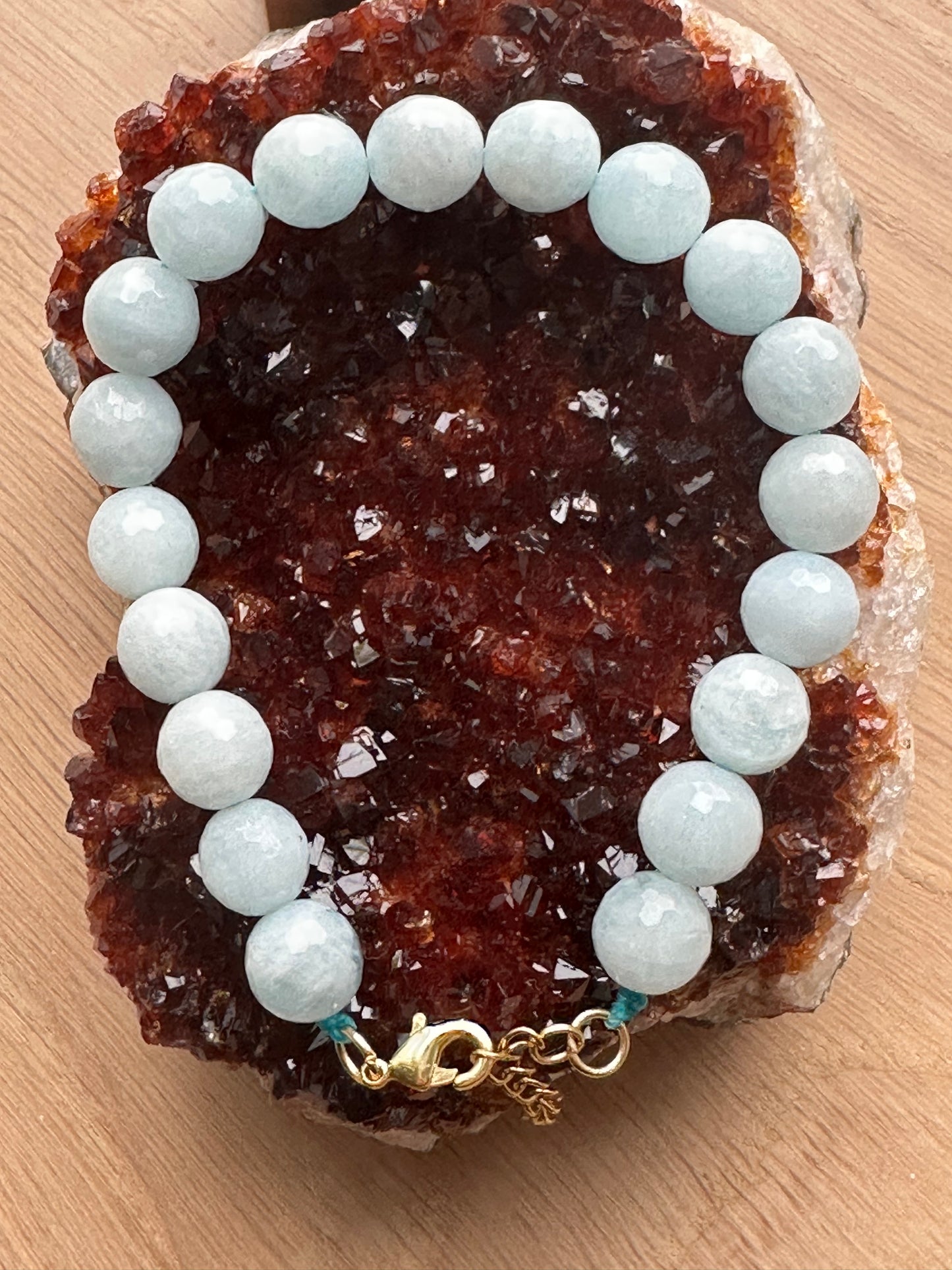 Aquamarine bracelet