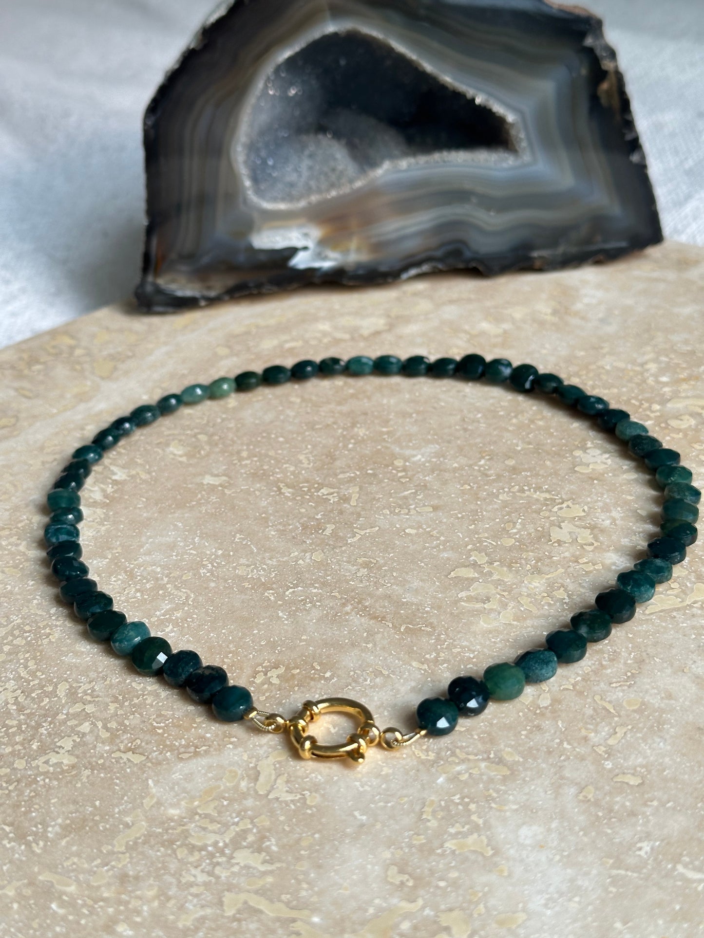 Moss Agate Necklace