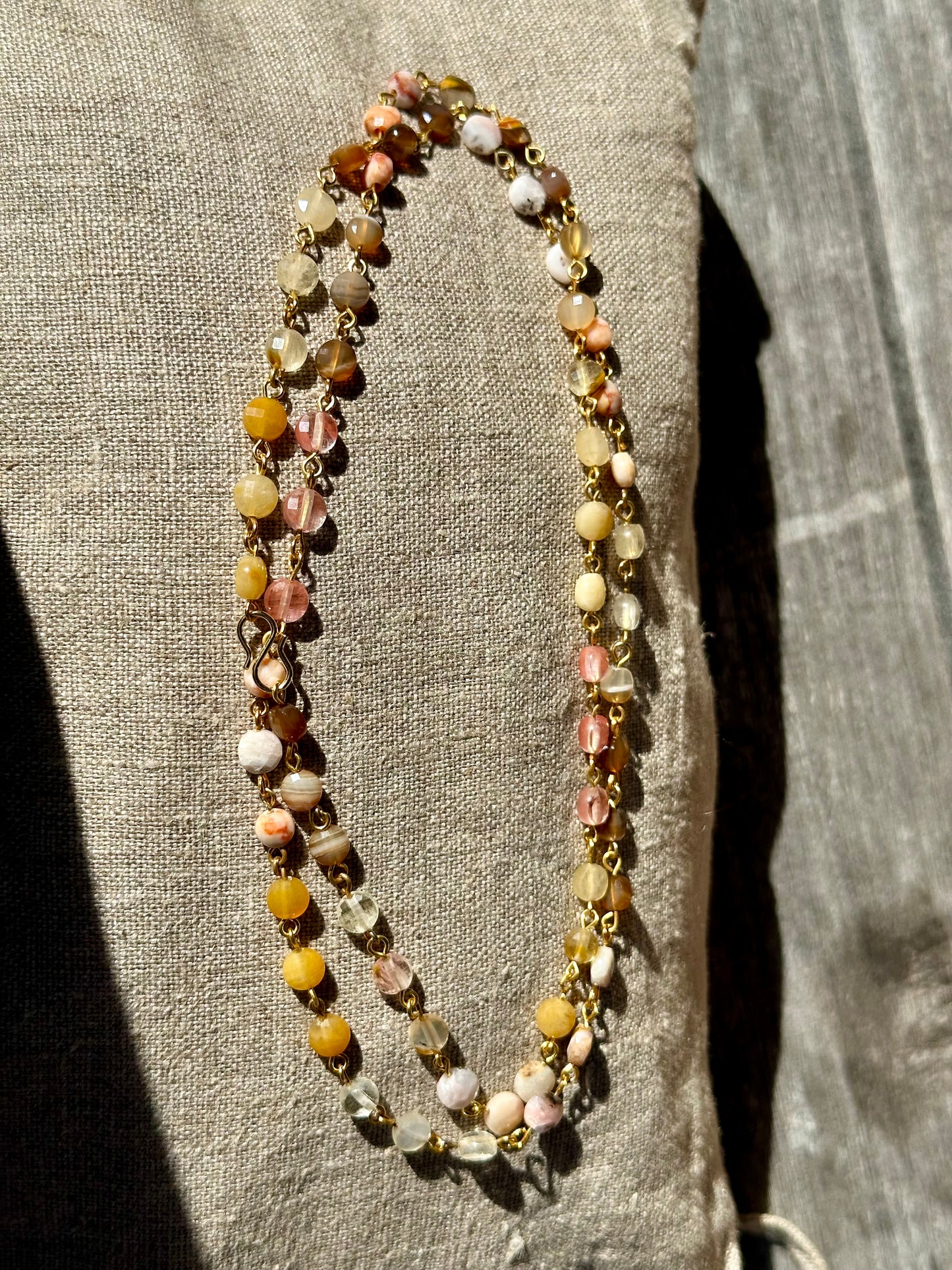 Agate necklace