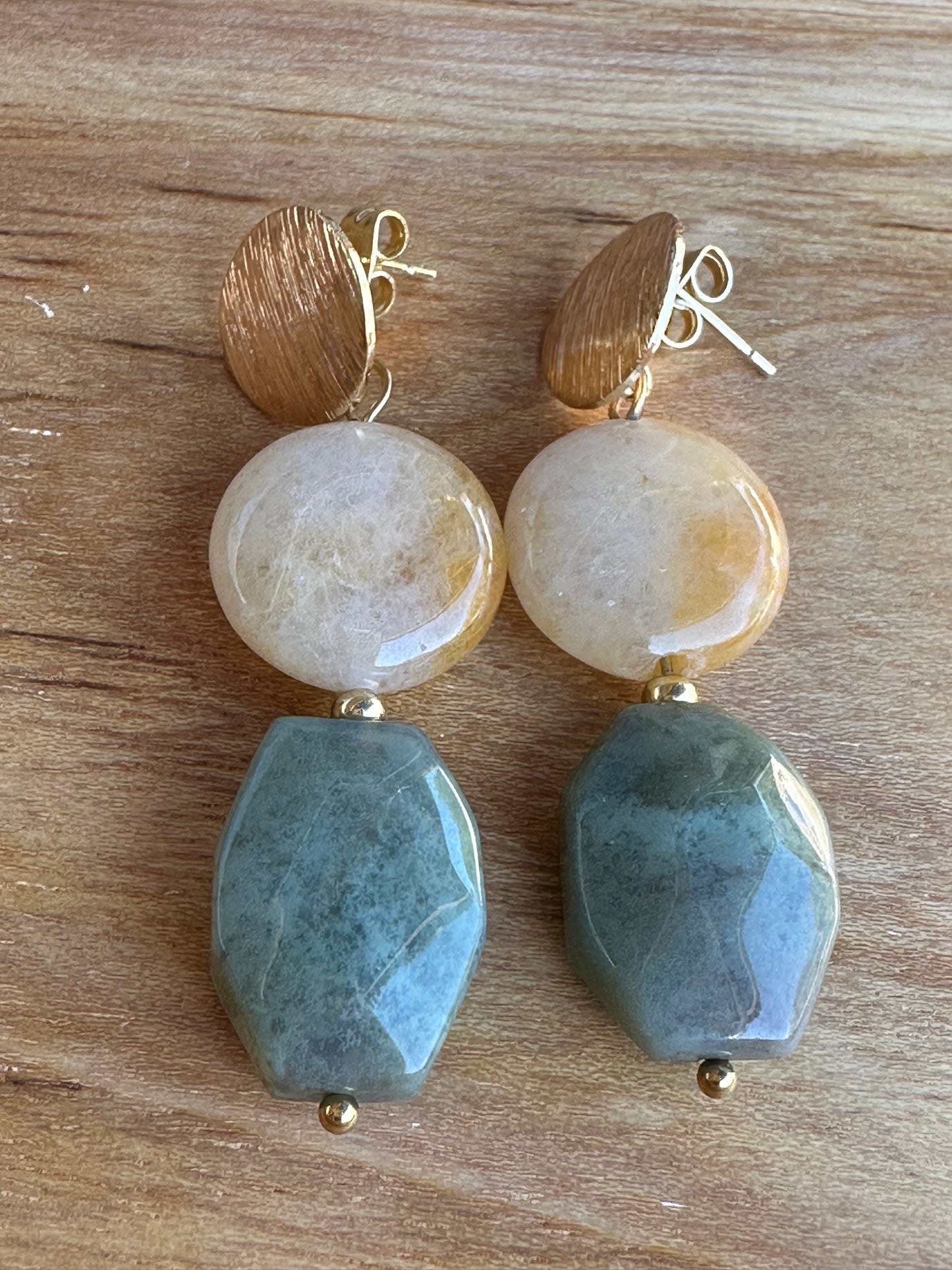 Agate Earring