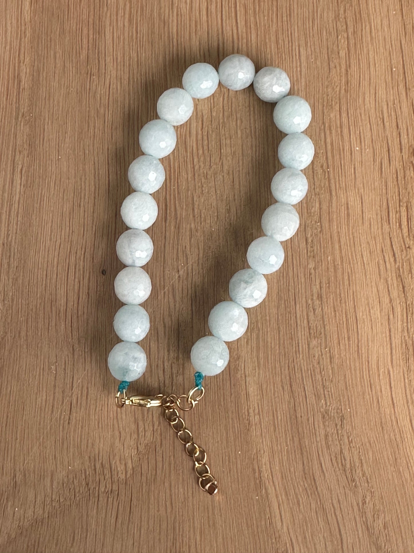 Aquamarine bracelet